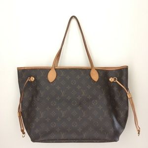 Authentic Louis Vuitton MM Neverfull Bag.